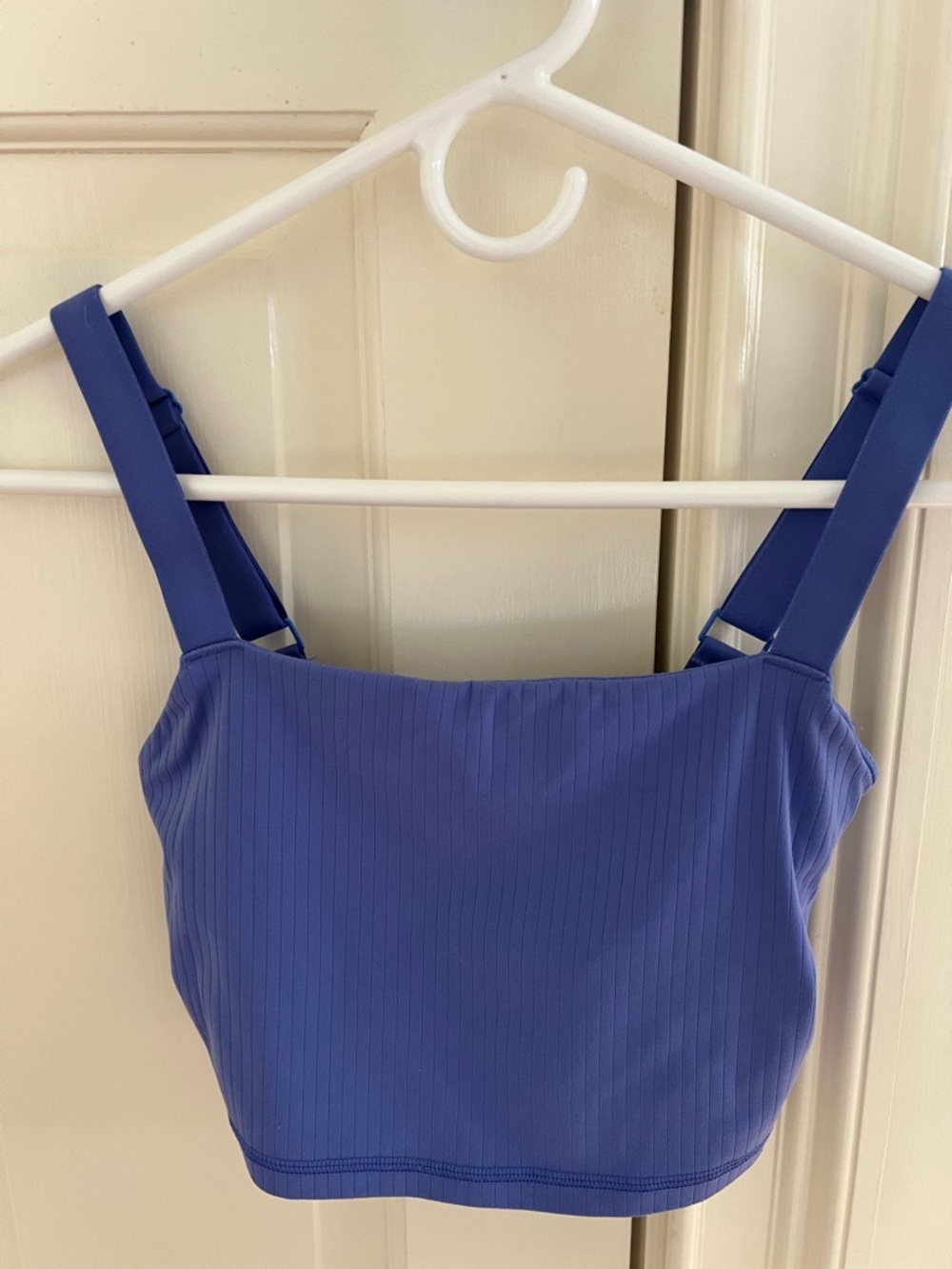 Aerie Ribbed Square-Neck Crop